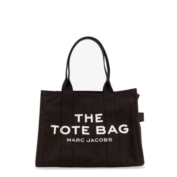 Marc Jacobs Canvas shopping bag with frontal logo