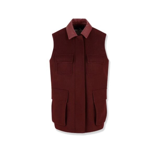 Max Mara Aeroso wool, alpaca and cashmere sleeveless coat