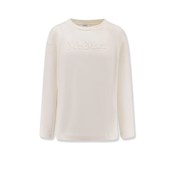 Max Mara Berma cotton and silk sweatshirt