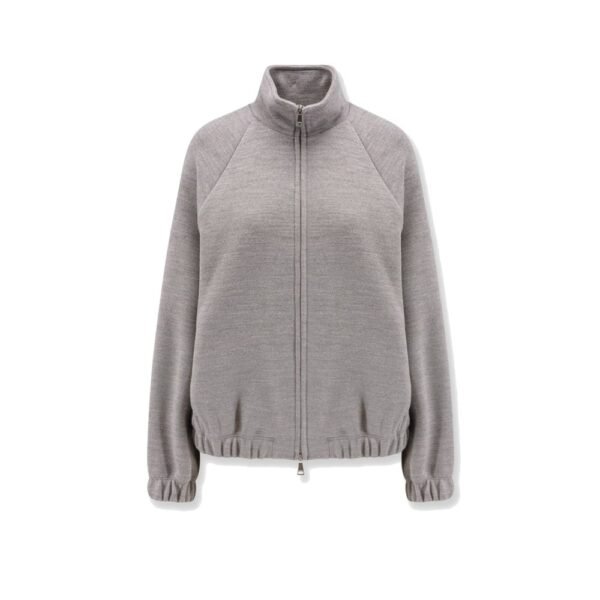 Max Mara Frine Double Wool-Cotton sweatshirt