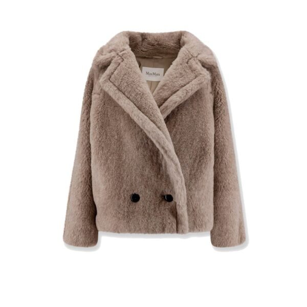 Max Mara Mxmcambusa alpaca and cashmere fur jacket