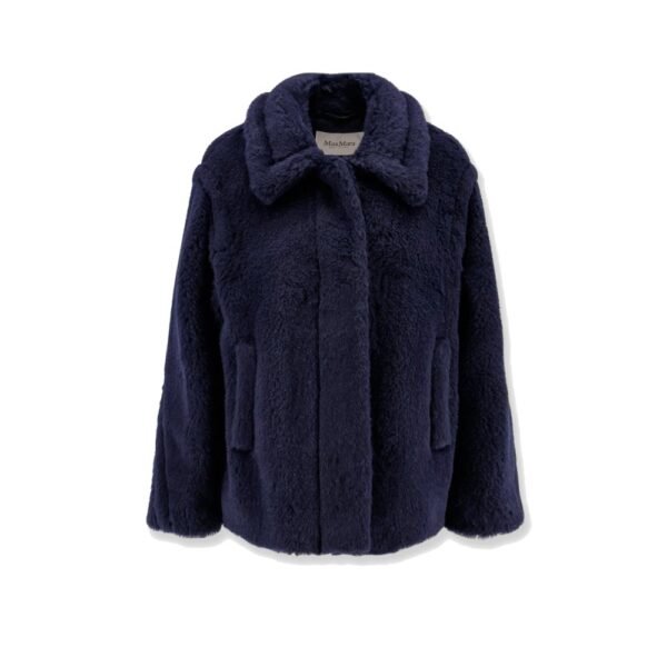 Max Mara Mxmfuggito alpaca and virgin wool fur jacket