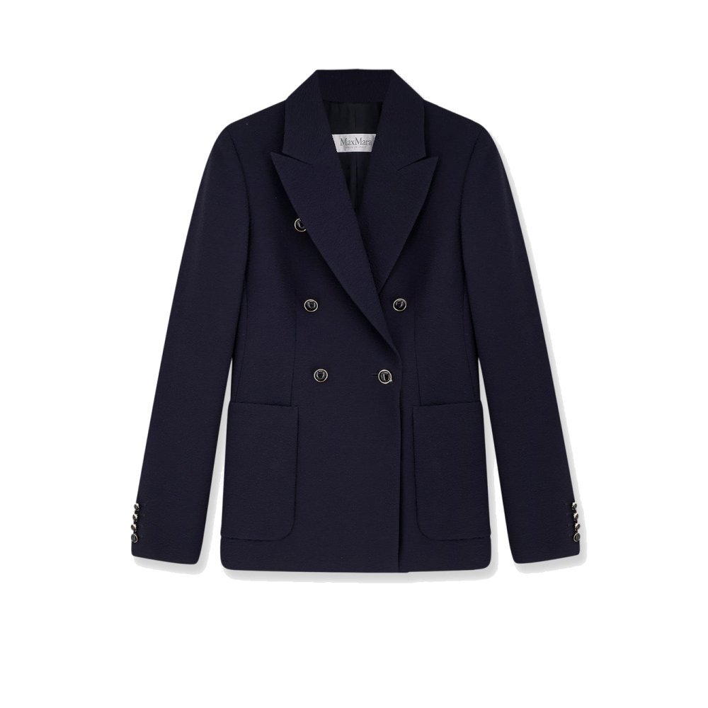 Max Mara Mxmricetta virgin wool blazer Max Mara Mxmricetta virgin wool blazer