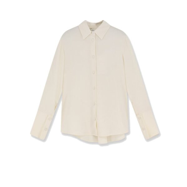 Max Mara Mxpvoliera stretch silk shirt