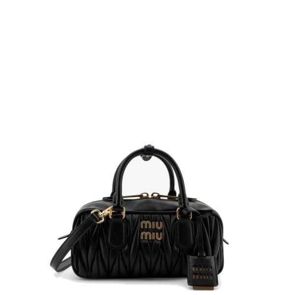 Miu Miu Arcadie matelassé leather crossbody bag