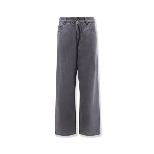 Miu Miu Grey Light Denim trousers