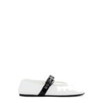 Miu Miu Mesh fabric ballerinas
