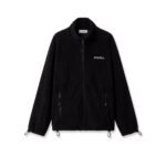 Miu Miu Oversized cotton zip-up sweatshirt