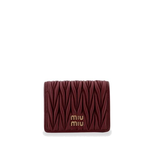 Miu Miu Quilted leather wallet