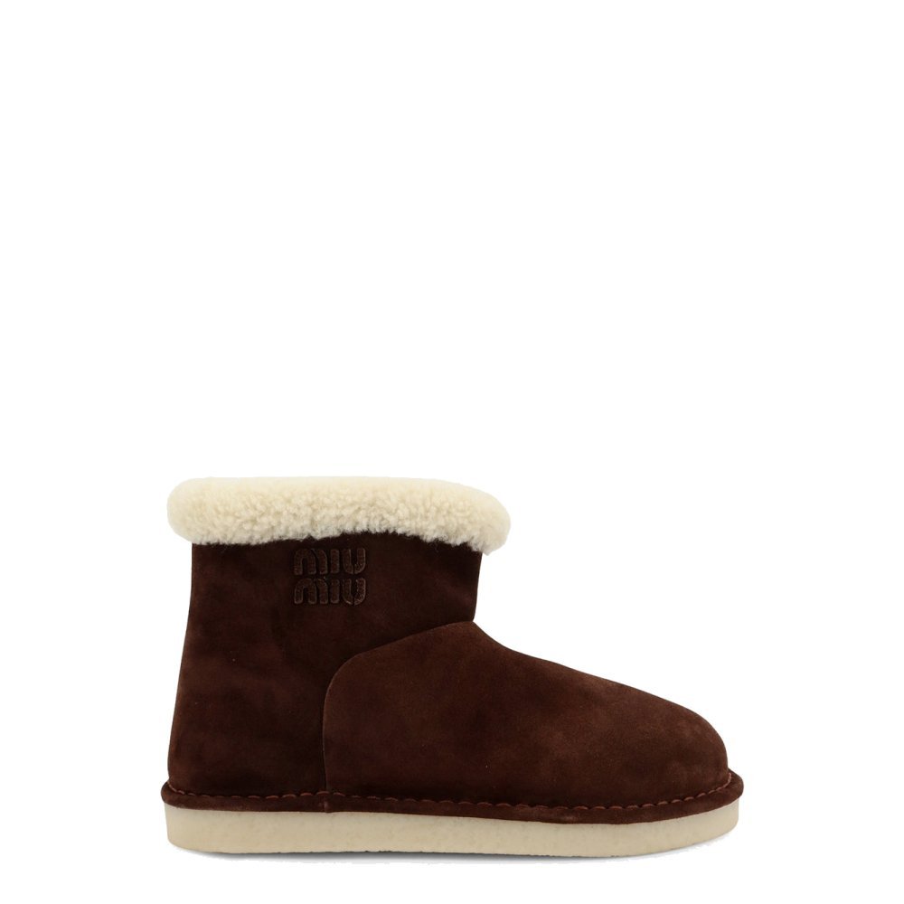 Miu Miu Suede Ankle Boots Miu Miu Suede Ankle Boots