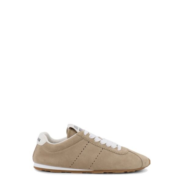 Miu Miu Suede Plume Sneakers