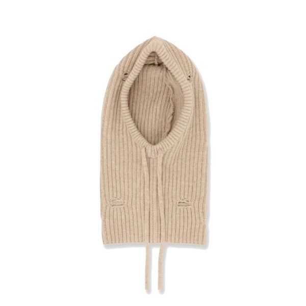 MM6 Maison Margiela Wool blend balaclava with distressed effect