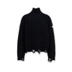 MM6 Maison Margiela Wool blend sweater with distressed effect