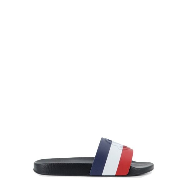 Moncler Basile rubber sandals with front logo patch