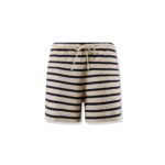 Moncler Cotton shorts with striped pattern