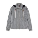 Moncler Havas striped cotton jacket