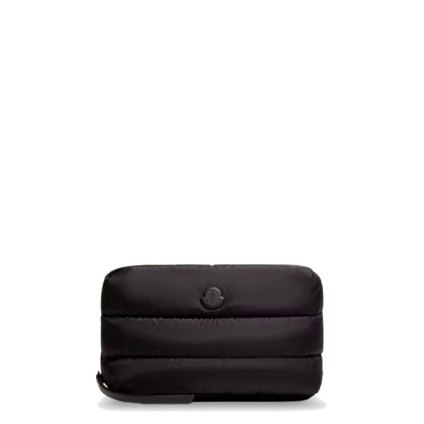 Moncler Nylon Caradoc beauty case with metal logo