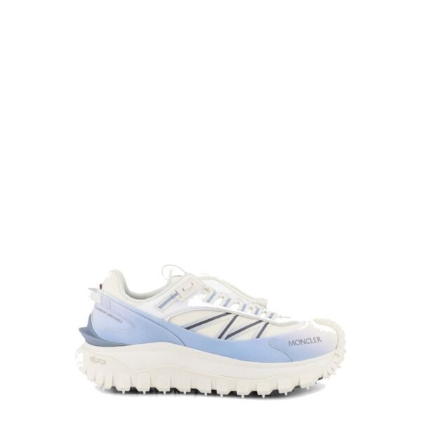 Moncler Trailgrip sneakers in technical fabric and mesh with side lettering logo