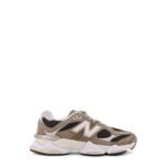New Balance 9060 low-top mesh sneakers with suede interts