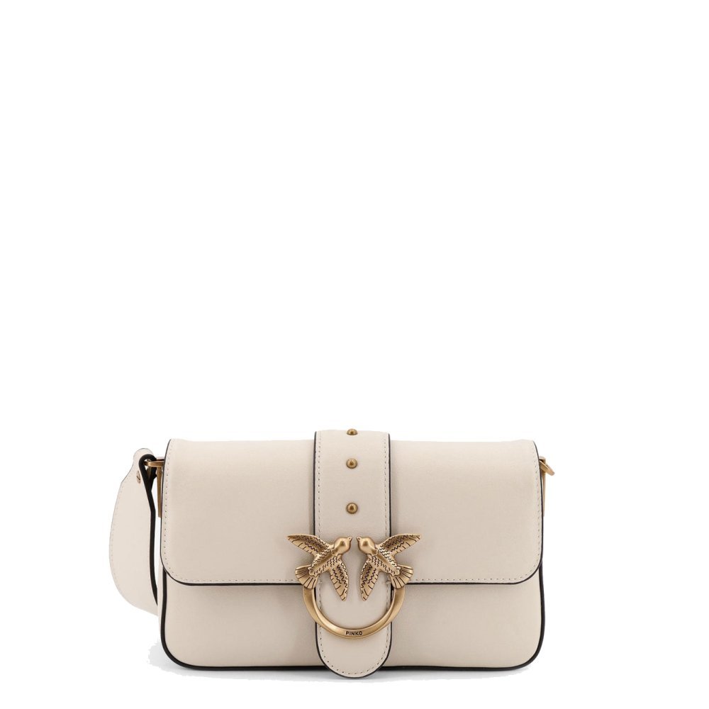 Pinko Love one mini leather shoulder bag Pinko Love one mini leather shoulder bag