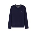 Polo Ralph Lauren Cotton blend sweatshirt with front embroidered logo