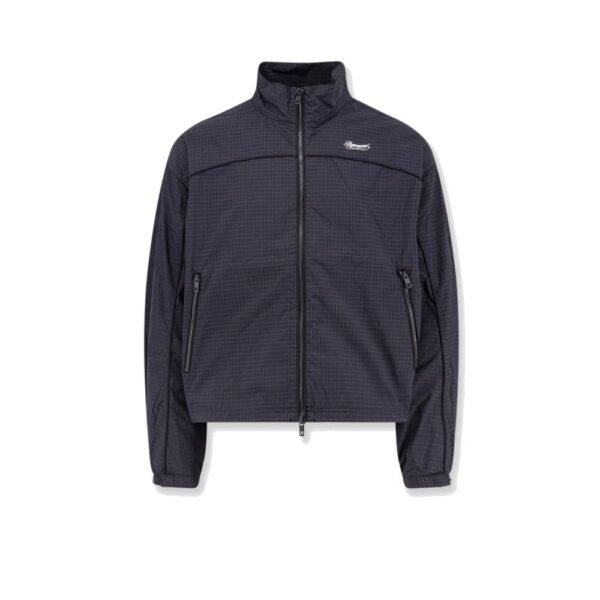 Represent Riot Track nylon jacket with checkered pattern