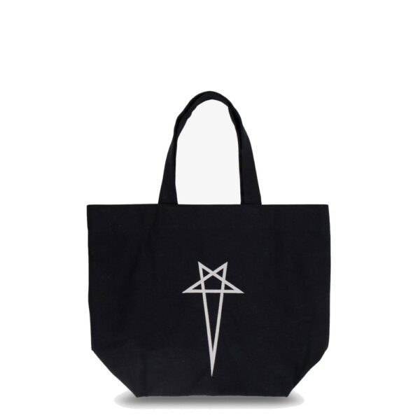 Rick Owens Canvas handbag with front logo