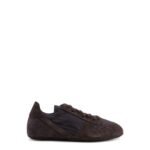 Rick Owens Minimal nylon and suede sneakers