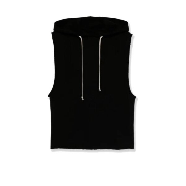 Rick Owens Sleeveless organic cotton sweatshirt