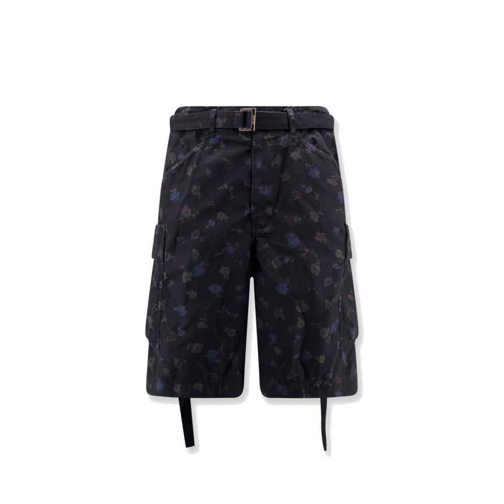 Sacai Printed cotton shorts Sacai Printed cotton shorts