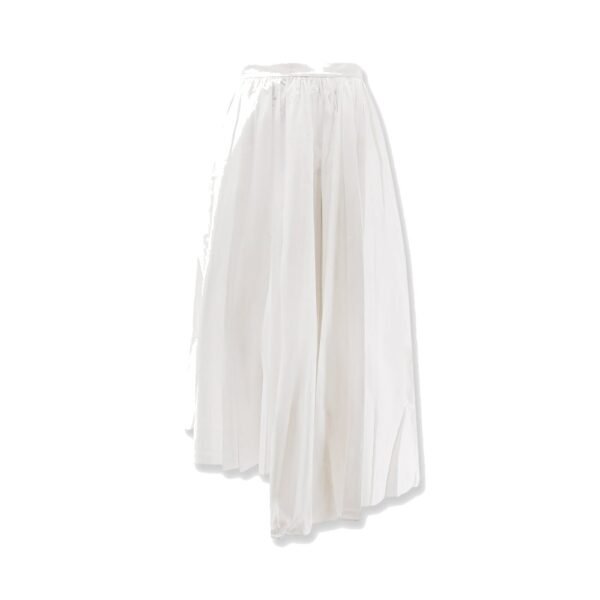 Self-portrait Asymmetrical cotton skirt