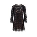 Self-portrait Black lace mini dress