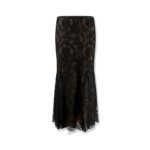 Self-portrait Lace Midi Skirt
