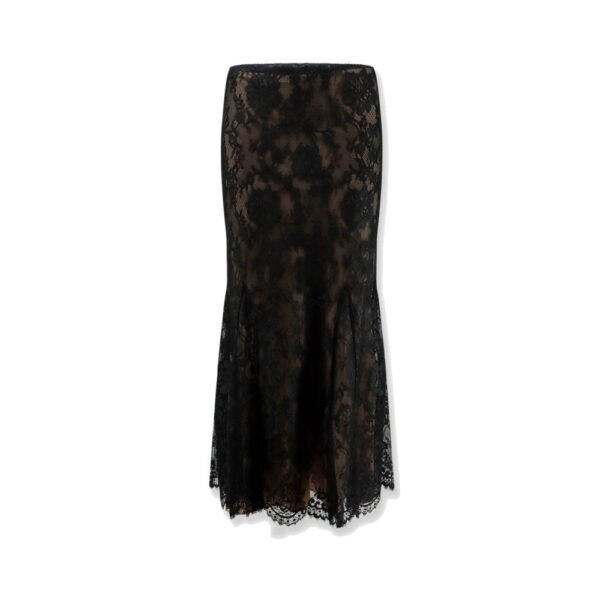 Self-portrait Lace Midi Skirt