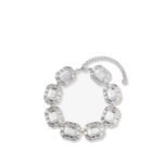 Self-portrait Silver Crystal Necklace