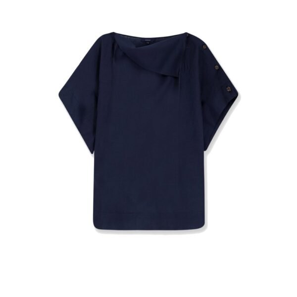 Soeur Issa top in linen blend
