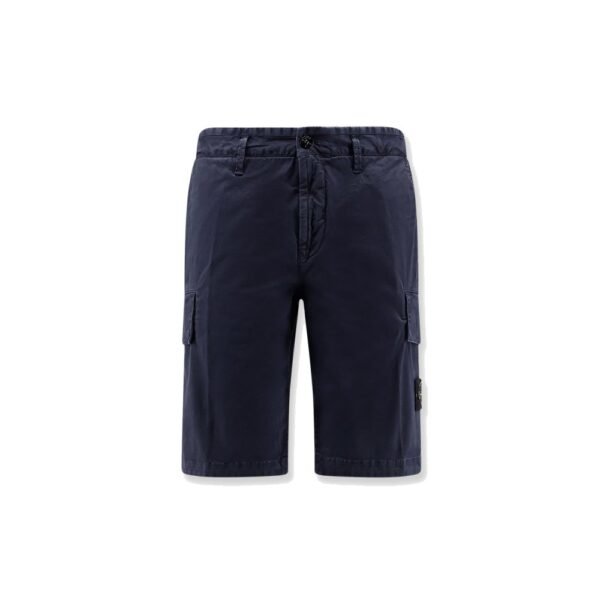 Stone Island Organic cotton stretch shorts