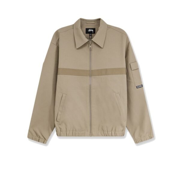 Stüssy Mechanic jacket with grosgrain band