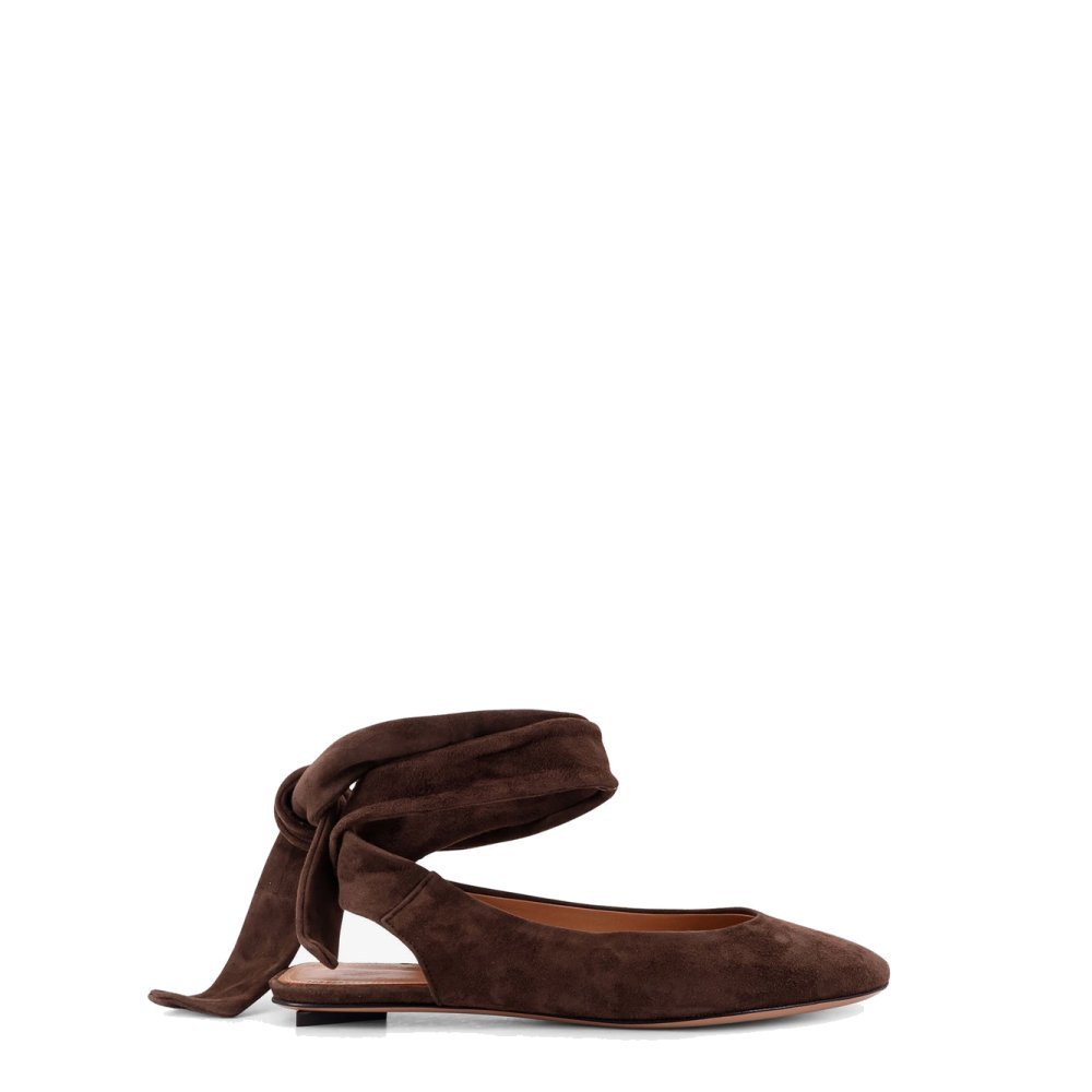 The Attico Cloe suede ballerinas The Attico Cloe suede ballerinas