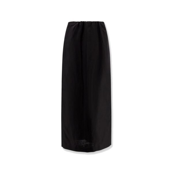 The Row Saul cotton and silk long skirt