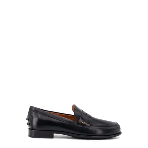 TOD'S Leather loafers with Gommini detail on the back