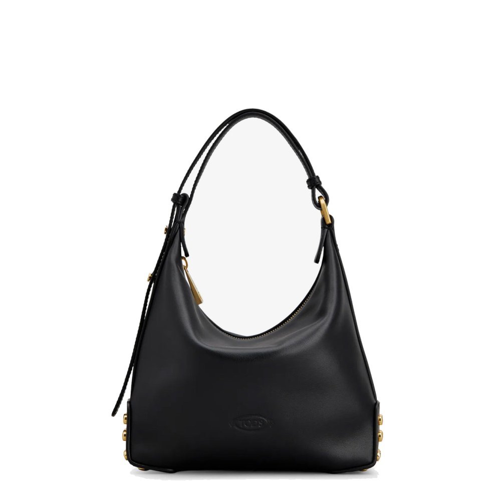 TOD'S Mini Bag Metal Dots Leather Shoulder Bag TOD'S Mini Bag Metal Dots Leather Shoulder Bag