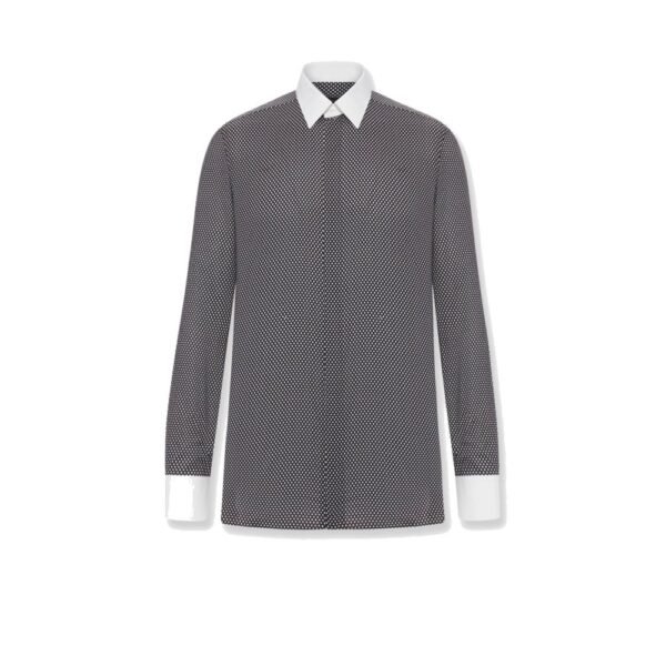 Tom Ford Microfantasy cotton shirt