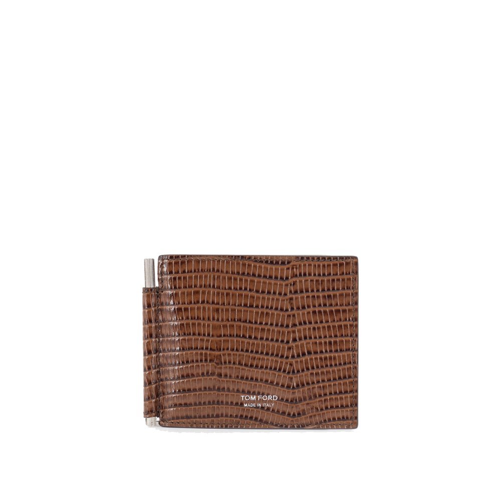 Tom Ford T-Line Money Clip Leather Wallet Tom Ford T-Line Money Clip Leather Wallet