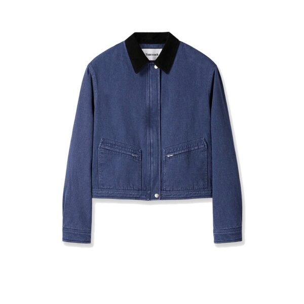 Tonywack Crop fit blue denim jacket