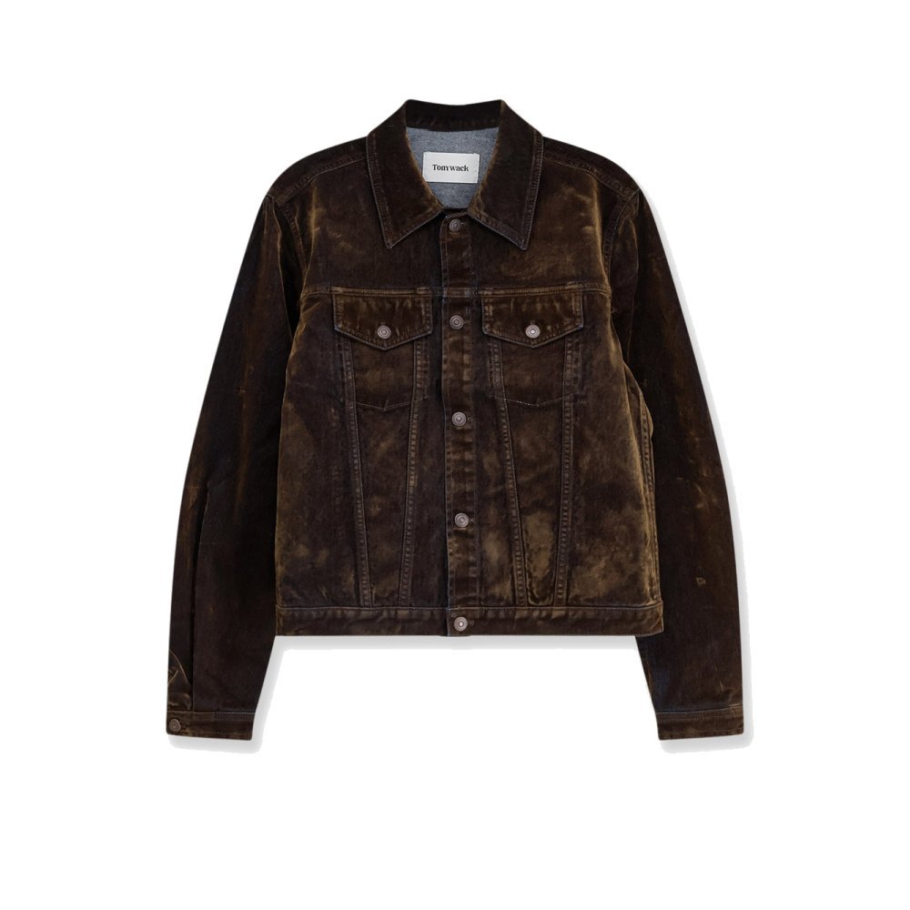 Tonywack Trucker Flocked Denim Jacket Tonywack Trucker Flocked Denim Jacket