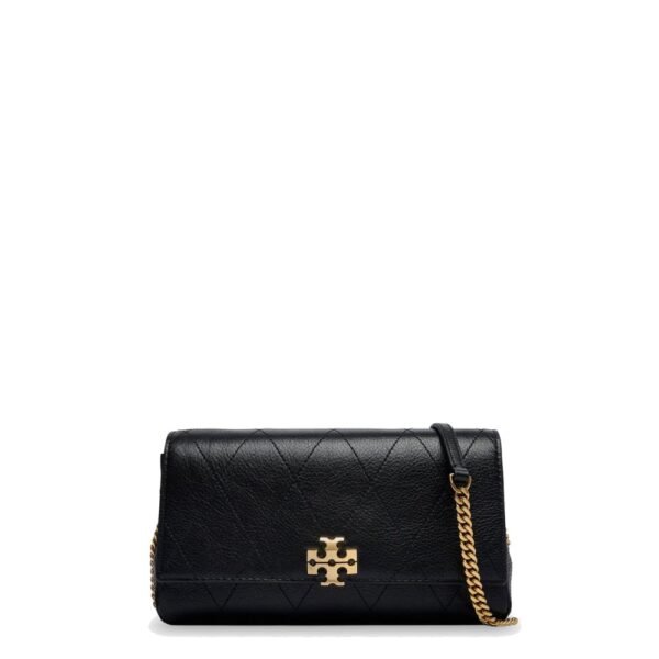 Tory Burch Charlie Quilted Chain Wallet leather crossbody bag