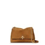 Tory Burch Charlie suede shoulder bag