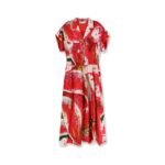 Tory Burch Printed silk chemisier/dress
