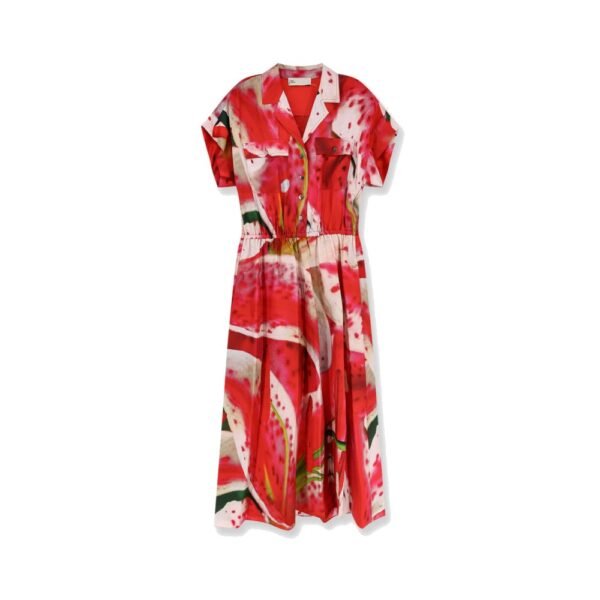 Tory Burch Printed silk chemisier/dress
